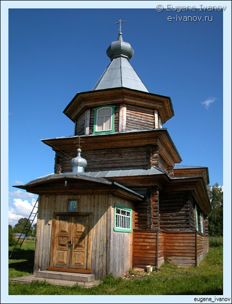 Июль 2008. Нижегородская область. Церковь в селе Пестово